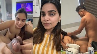 Desi Tamil Girl Blowjob – Sex in Doggy Style